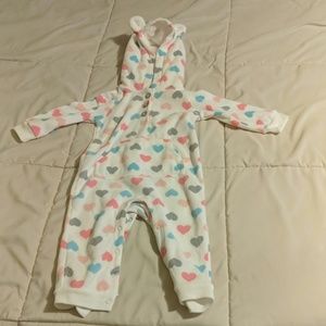 Hooded baby outfit